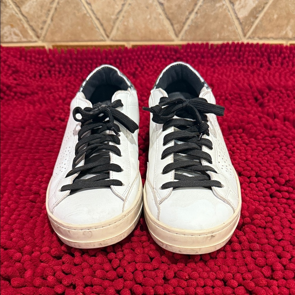 P448 White and Black Athletic sneakers size 38